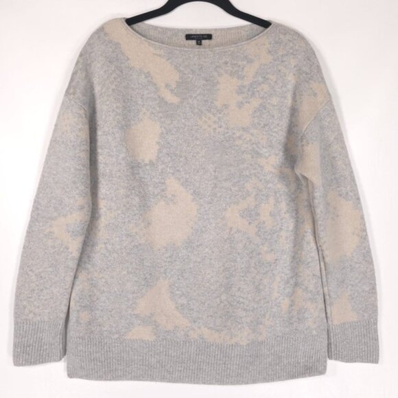 LAFAYETTE 148 Women’s CASHMERE SILK Blend Bateau Neck Knit Sweater Size XS